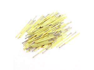 P100lm 33mm Length 4-point Crown Tip Spring Loaded Contact Test Probe Pin 100pcs for sale online 