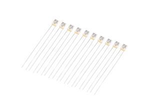 10 Pcs M33 130 Celsius Degree Motor Temperature Thermal Fuse 250V 2A