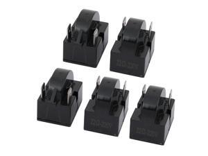 5pcs AC 220V 22 Ohm 2P Refrigerator Compressor Starter Relays