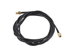 SMA Male to SMA Female Bulkhead Antenna Cable RF RG174 Coax Cable 10M/32.8 Ft