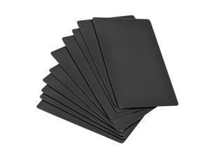 Blank Metal Business Card 80x50x0.3mm Painted Aluminum Plate for DIY Laser Printing Black 25 Pcs Blank Metal Business Card 80x50x0.3mm Painted Aluminum Plate for DIY Laser Printing Black 25 Pcs