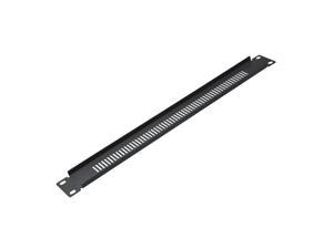 1U Blank Rack Mount Panel Spacer 2pcs with Venting for 19-Inch Server Network Rack Enclosure or Cabinet