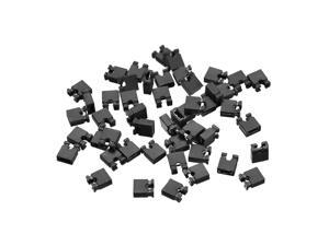 50pcs 2.54mm Standard Pin Header Jumper Cap Short Circuit Connection Cap Mini Micro Jumper Bridge Plug Black 50pcs 2.54mm Standard Pin Header Jumper Cap Short Circuit Connection Cap Mini Micro Jumper Bridge Plug Black