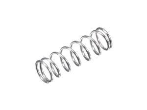 5mmx0.5mmx15mm 304 Stainless Steel Compression Spring 5.9N Load Capacity 30pcs 5mmx0.5mmx15mm 304 Stainless Steel Compression Spring 5.9N Load Capacity 30pcs