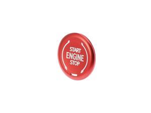 Car Engine Start Stop Push Button Cover Cap for Cadillac XT4 XT6 CT4 CT5 Red Car Engine Start Stop Push Button Cover Cap for Cadillac XT4 XT6 CT4 CT5 Red