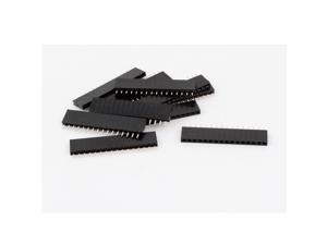 Unique Bargains 10PCS 16Pin 2.54mm Single Row Straight PBC Female Pin Header Strip Unique Bargains 10PCS 16Pin 2.54mm Single Row Straight PBC Female Pin Header Strip