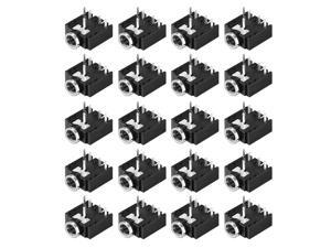 3.5 mm Audio Jack Connector PCB Mount Female Socket 5 Pin PJ-307 20pcs 3.5 mm Audio Jack Connector PCB Mount Female Socket 5 Pin PJ-307 20pcs