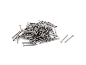 Unique Bargains 100pcs M2.5x28mm Stainless Steel Hex Key Socket Head Cap Screws Bolts 30mm Long Unique Bargains 100pcs M2.5x28mm Stainless Steel Hex Key Socket Head Cap Screws Bolts 30mm Long