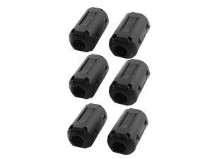 Unique Bargains 6Pcs 9mm Dia USB Cable Noise Suppressor Magnet Ferrite Core Wire Clip Black Unique Bargains 6Pcs 9mm Dia USB Cable Noise Suppressor Magnet Ferrite Core Wire Clip Black