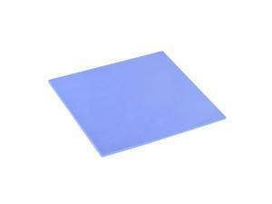 Soft Silicone Thermal Conductive Pads w Sticker100mmx100mmx1mm Heatsink for CPU Cool Blue