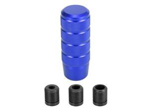 Metal Universal 9.5cm Shift Knob Gear Shift Manual Transmission Stick Shift Knob Set for Car Blue Metal Universal 9.5cm Shift Knob Gear Shift Manual Transmission Stick Shift Knob Set for Car Blue