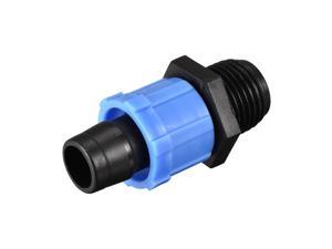 50*Pc Plastic Tee joint Hoses Coupling Connector Irrigation Drip Systems 