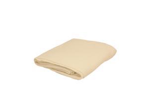 1 Pc 2"x24"x19" Wool Nylon Solid Color Ultra-soft and warm Bed Blankets Creme - PiccoCasa