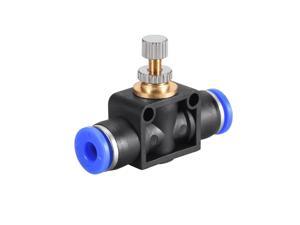12mm T Piece Split Divider Air Pneumatic Water Hydraulic  Push In Line Pipe Tube 