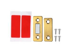 Magnetic Door Catches Self Adhesive Cupboard Door Magnets Heavy Duty  Cabinet Door Magnetic Catch Stainless Steel Drawer Magnet Latch For(4 Sets)  -t