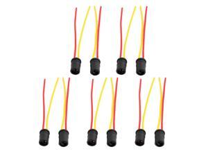 Motorcycle Car 2-wire T10 Light Bulb Socket Holder Connector 10 Pcs Motorcycle Car 2-wire T10 Light Bulb Socket Holder Connector 10 Pcs