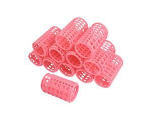 Plastic Hair Rollers Curlers for Short Long Hair DIY 12 Pcs Plastic Hair Rollers Curlers for Short Long Hair DIY 12 Pcs
