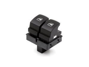 Chrome Drivers Side Window Control Switch Button for VW Golf GTI EOS 2010-2013 Chrome Drivers Side Window Control Switch Button for VW Golf GTI EOS 2010-2013