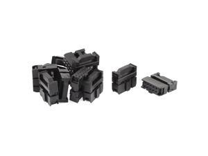 FC-10P 2.54mm Pitch Dual Row IDC Female Socket Header Connector Black 12Pcs FC-10P 2.54mm Pitch Dual Row IDC Female Socket Header Connector Black 12Pcs
