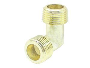 Unique Bargains Gold Tone Air Compressor Fittings Brass 3/8BSP Male Thread Elbow Unique Bargains Gold Tone Air Compressor Fittings Brass 3/8BSP Male Thread Elbow