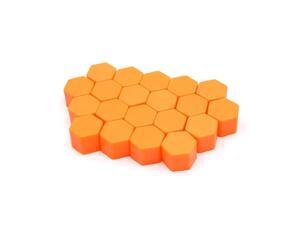 20Pcs Orange Silicone 19mm Car Wheel Nut Lug Hub Covers Screw Dust Protect Caps 20Pcs Orange Silicone 19mm Car Wheel Nut Lug Hub Covers Screw Dust Protect Caps