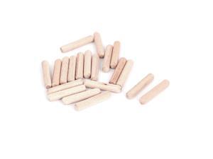 20Pcs Furniture Cabinet Drawer Slant Line Round Wooden Dowels Pins 8mm x 40mm 20Pcs Furniture Cabinet Drawer Slant Line Round Wooden Dowels Pins 8mm x 40mm