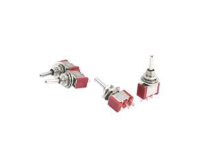 ON-OFF-ON SPDT Momentary Rocker Type Mini Toggle Switch AC 250V 2A Red 4pcs ON-OFF-ON SPDT Momentary Rocker Type Mini Toggle Switch AC 250V 2A Red 4pcs