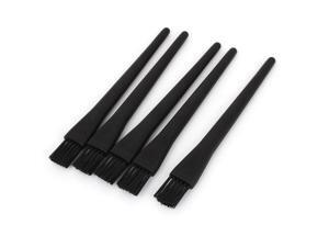 5 Pieces Black Plastic Handle Conductive Ground Electronic Anti-Static Brush 5 Pieces Black Plastic Handle Conductive Ground Electronic Anti-Static Brush