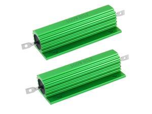 Unique Bargains Unique Bargains 100W 8 Ohm Screw Tap Mounted Aluminum Housed Wirewound Resistors 2 Pcs Unique Bargains Unique Bargains 100W 8 Ohm Screw Tap Mounted Aluminum Housed Wirewound Resistors 2 Pcs