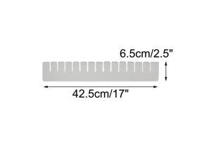Unique Bargains Plastic DIY Grid Drawer Divider Household Necessities Organizer Off White 15 Pcs Unique Bargains Plastic DIY Grid Drawer Divider Household Necessities Organizer Off White 15 Pcs