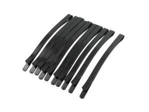 Global Bargains10 Pcs Flat Top 65mm Bobby Pins Grips Hair Hairdressing Clip Black for Lady Global Bargains10 Pcs Flat Top 65mm Bobby Pins Grips Hair Hairdressing Clip Black for Lady