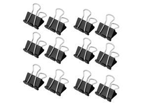 Global Bargains 32mm Wide Black Metal Doucument File Paper Binder Clip Clamp 12pcs Global Bargains 32mm Wide Black Metal Doucument File Paper Binder Clip Clamp 12pcs