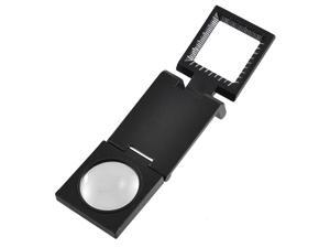 Unique Bargains Unique Bargains Metal Frame Foldable Standing Design Jewelry Loupes 10X Magnifier Unique Bargains Unique Bargains Metal Frame Foldable Standing Design Jewelry Loupes 10X Magnifier
