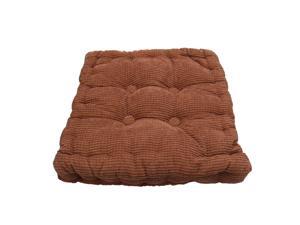 Home Office Corduroy Filled Soft Chair Cushions Thickened Seat Pad Coffee Color Home Office Corduroy Filled Soft Chair Cushions Thickened Seat Pad Coffee Color