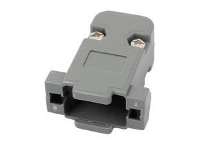 DB9 Serial Port D-Sub Connector Kit Cover Housing Assembly Shell Plastic Hood