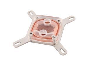 Computer Water Cooler Cooling Block Radiator Clear for INTEL Water Cool System Computer Water Cooler Cooling Block Radiator Clear for INTEL Water Cool System