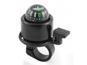 Bicycle Cycling Plastic Shell Handlebar Compass Ring Bell Alarm Black