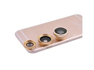 6 in 1 Multi Fisheye Macro Wide Angle Camera LED Light Phone Lens Kit Gold Tone 6 in 1 Multi Fisheye Macro Wide Angle Camera LED Light Phone Lens Kit Gold Tone