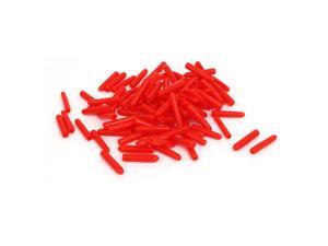 1.5mm Inner Dia Rubber Insulated End Cap Screw Thread Protector Cover Red 100pcs 1.5mm Inner Dia Rubber Insulated End Cap Screw Thread Protector Cover Red 100pcs