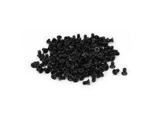 Computer PC Case 3.5" HDD Flat Phillips Head Hard Drive Screw Black 6#-32 300pcs Computer PC Case 3.5" HDD Flat Phillips Head Hard Drive Screw Black 6#-32 300pcs