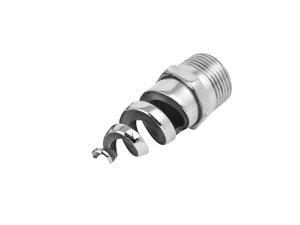 uxcell 3//8BSP Male Thread 316L Stainless Steel Spiral Cone Atomized Nozzle Spray 2pcs