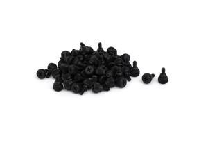 PC Computer Case Metal Thumbscrews Thumb Screws Black 60pcs PC Computer Case Metal Thumbscrews Thumb Screws Black 60pcs
