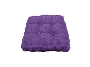 Home Office Corduroy Square Shaped Anti Slip Seat Chair Cushion Pad Cover Purple Home Office Corduroy Square Shaped Anti Slip Seat Chair Cushion Pad Cover Purple