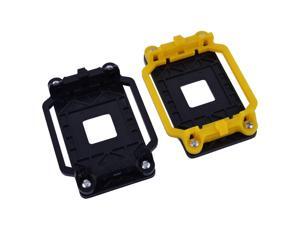 2pcs ADM AM2 AM3 FM1 FM2 FM2+ CPU Cooler Fan Retainer Bracket Black Yellow 2pcs ADM AM2 AM3 FM1 FM2 FM2+ CPU Cooler Fan Retainer Bracket Black Yellow