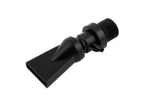 Black Plastic Pump Duckbill Nozzle Water Outlet Return Pipe Fitting for Aquarium Black Plastic Pump Duckbill Nozzle Water Outlet Return Pipe Fitting for Aquarium