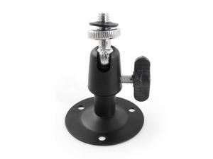 Unique Bargains Security Surveillance Metal CCTV Camera Bracket Stand 3" Height