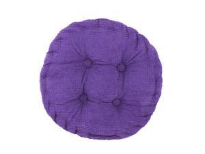 Home Corduroy Round Shaped Thickened Pillow Seat Chair Cushion Pad Mat Purple Home Corduroy Round Shaped Thickened Pillow Seat Chair Cushion Pad Mat Purple