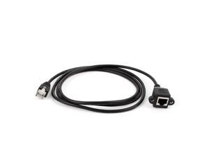 1.5m 5ft RJ45 Male to Female Screw Panel Mount Ethernet Network Extension Cord 1.5m 5ft RJ45 Male to Female Screw Panel Mount Ethernet Network Extension Cord