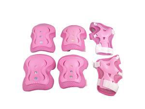Support Wrist Guard Elbow Knee Protector Pads for Children Bicycle Roller Blading Support Wrist Guard Elbow Knee Protector Pads for Children Bicycle Roller Blading