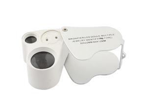 4X 2 LED Light Pocket Double Magnifying Jewelry Eye Loupe Magnifier 4X 2 LED Light Pocket Double Magnifying Jewelry Eye Loupe Magnifier